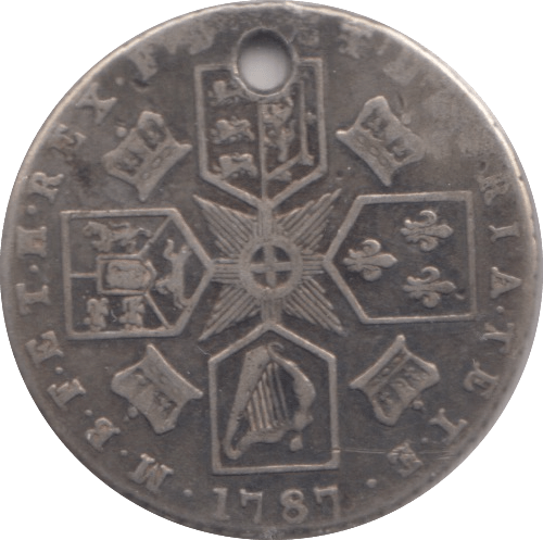 1787 SIXPENCE ( FINE ) - Sixpence - Cambridgeshire Coins