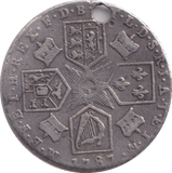1787 SIXPENCE ( FINE ) - SIXPENCE - Cambridgeshire Coins