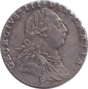 1787 SIXPENCE ( GVF ) - SIXPENCE - Cambridgeshire Coins