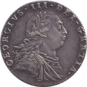1787 SIXPENCE ( GVF ) - SIXPENCE - Cambridgeshire Coins