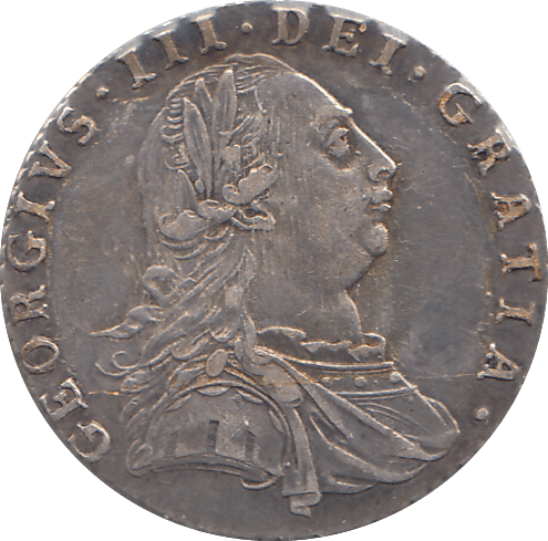 1787 SIXPENCE ( GVF ) - SIXPENCE - Cambridgeshire Coins