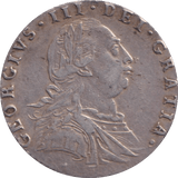 1787 SIXPENCE ( GVF ) - SIXPENCE - Cambridgeshire Coins