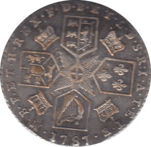 1787 SIXPENCE ( GVF ) - SIXPENCE - Cambridgeshire Coins