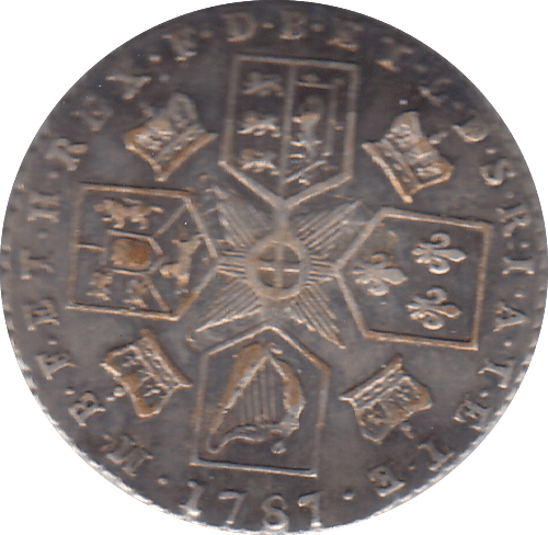 1787 SIXPENCE ( GVF ) - SIXPENCE - Cambridgeshire Coins