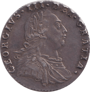 1787 SIXPENCE ( GVF ) - SIXPENCE - Cambridgeshire Coins