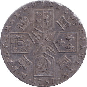 1787 SIXPENCE ( GVF ) - SIXPENCE - Cambridgeshire Coins