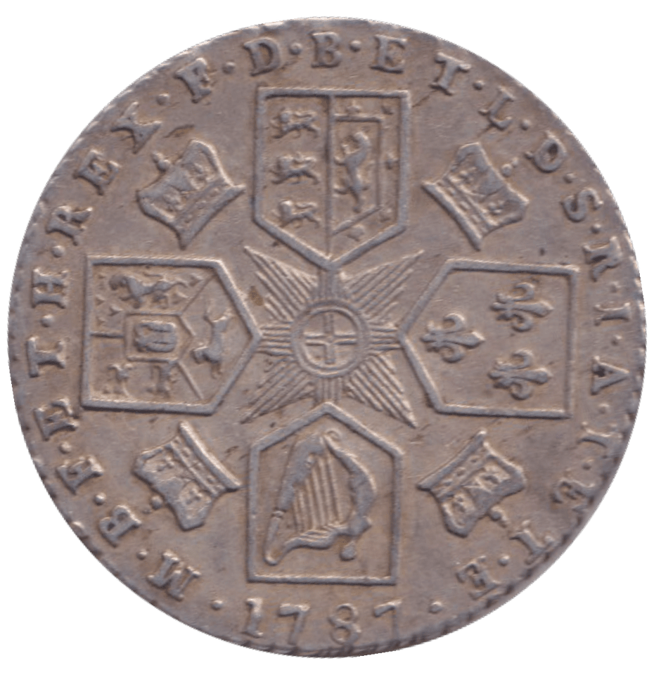 1787 SIXPENCE ( GVF ) - SIXPENCE - Cambridgeshire Coins