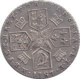 1787 SIXPENCE ( GVF ) - SIXPENCE - Cambridgeshire Coins