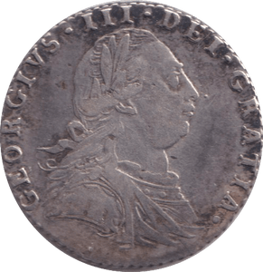 1787 SIXPENCE ( GVF ) - SIXPENCE - Cambridgeshire Coins
