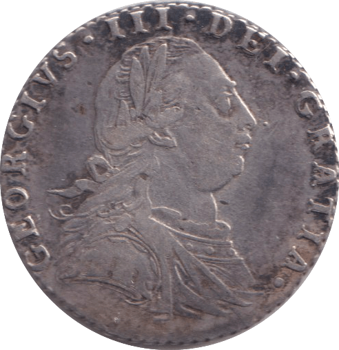 1787 SIXPENCE ( GVF ) - SIXPENCE - Cambridgeshire Coins