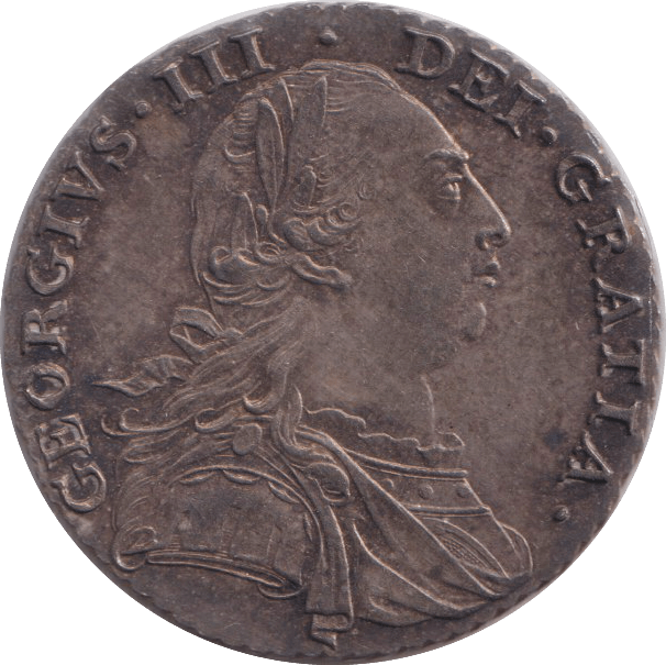 1787 SIXPENCE ( UNC ) - SIXPENCE - Cambridgeshire Coins