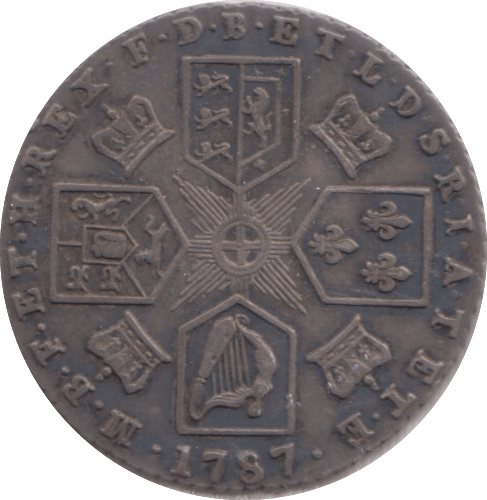 1787 SIXPENCE ( VF ) - Sixpence - Cambridgeshire Coins