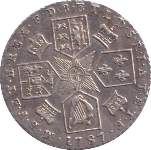 1787 SIXPENCE ( VF ) - SIXPENCE - Cambridgeshire Coins