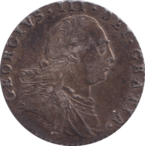 1787 SIXPENCE ( VF ) - SIXPENCE - Cambridgeshire Coins