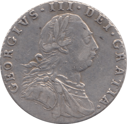 1787 SIXPENCE ( VF ) - SIXPENCE - Cambridgeshire Coins