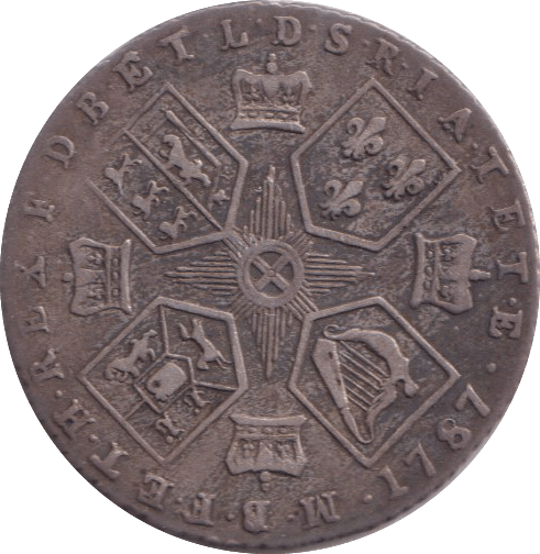 1787 SIXPENCE ( VF ) - SIXPENCE - Cambridgeshire Coins