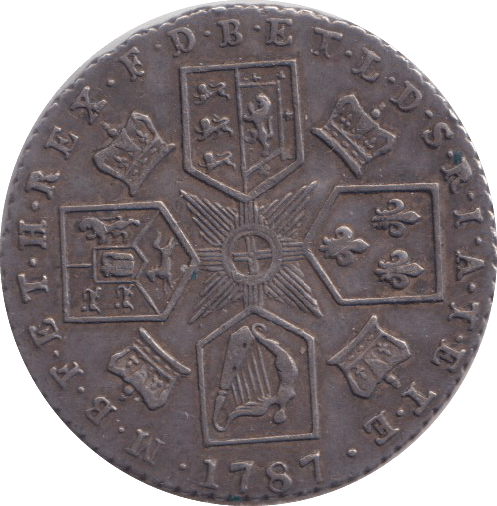 1787 SIXPENCE ( VF ) - SIXPENCE - Cambridgeshire Coins