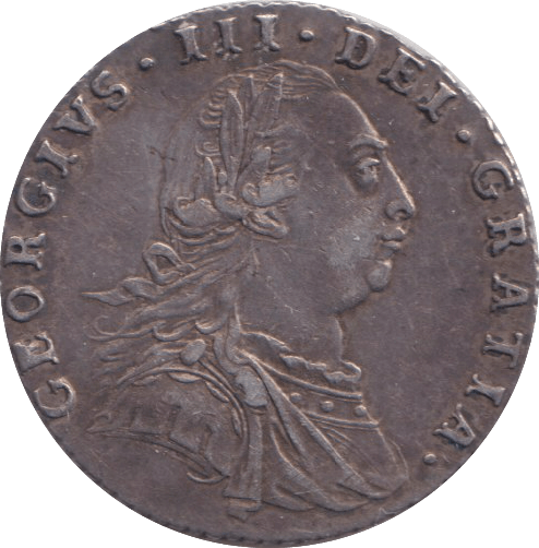 1787 SIXPENCE ( VF ) - SIXPENCE - Cambridgeshire Coins