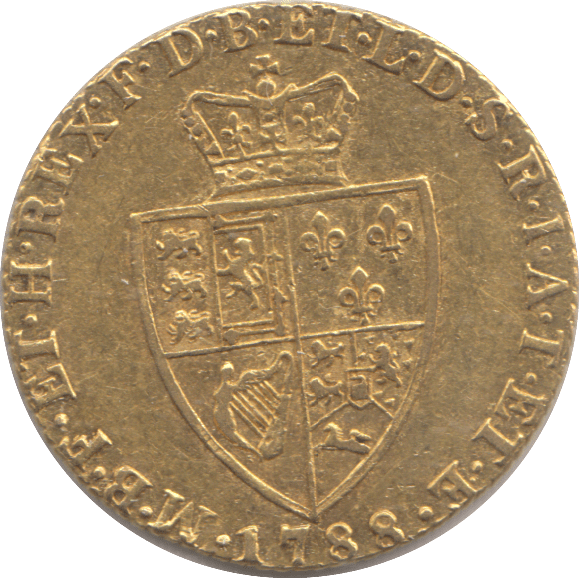 1788 GOLD GUINEA ( EF ) - GUINEAS - Cambridgeshire Coins