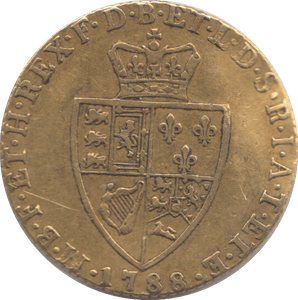 1788 GOLD GUINEA ( VF ) - GUINEAS - Cambridgeshire Coins