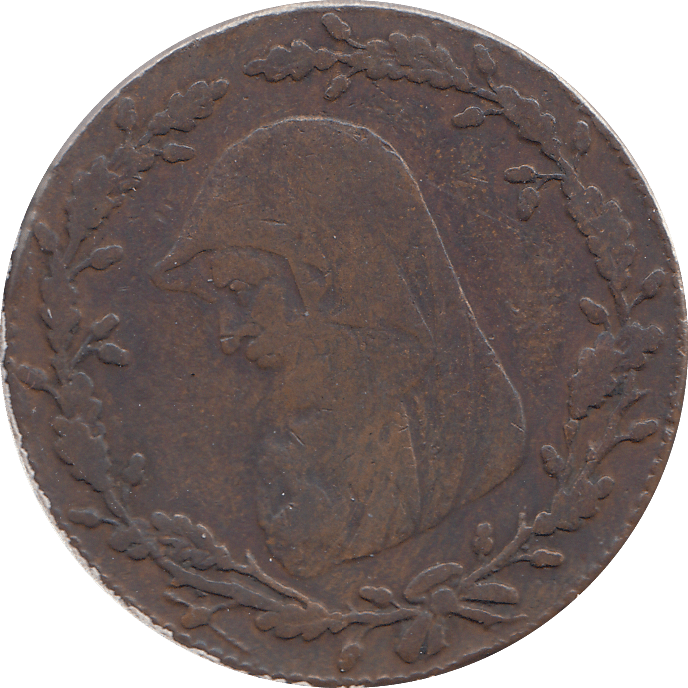 1788 HALF PENNY TOKEN DRUID - WORLD COINS - Cambridgeshire Coins