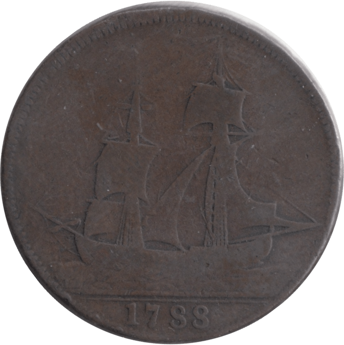 1788 HALFPENNY TOKEN WILKINSON IRONWORKS SHROPSHIRE - HALFPENNY TOKENS - Cambridgeshire Coins