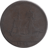 1788 HALFPENNY TOKEN WILKINSON IRONWORKS SHROPSHIRE - HALFPENNY TOKENS - Cambridgeshire Coins