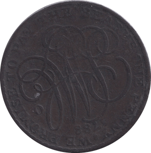 1788 PENNY TOKEN ANGLESEY DRUID - HALFPENNY TOKEN - Cambridgeshire Coins