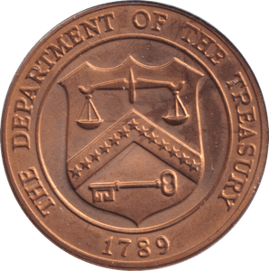 1789 DEPARTMENT OF THE TREASURY - WORLD COINS - Cambridgeshire Coins