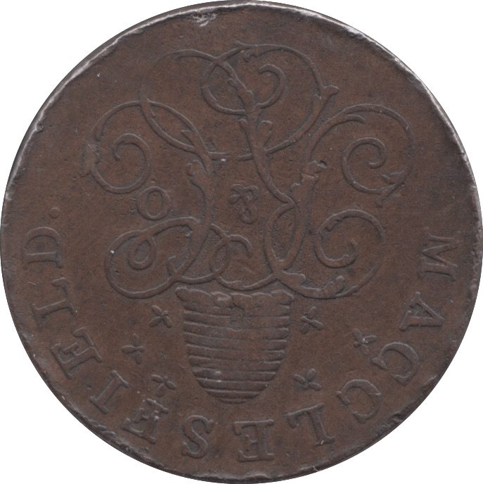 1789 HALFPENNY TOKEN MACCLESFIELD - HALFPENNY TOKENS - Cambridgeshire Coins