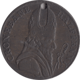1789 IRELAND MINERS ARMS HALFPENNY TOKEN - HALFPENNY TOKENS - Cambridgeshire Coins