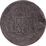 1789 SILVER TWO REALES MEXICO - SILVER WORLD COINS - Cambridgeshire Coins