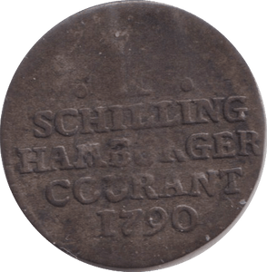 1790 1 SCHILLING GERMANY - WORLD COINS - Cambridgeshire Coins