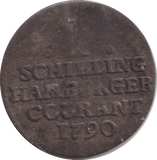 1790 1 SCHILLING GERMANY - WORLD COINS - Cambridgeshire Coins