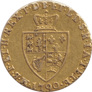 1790 GOLD HALF GUINEA ( VF ) - GUINEAS - Cambridgeshire Coins