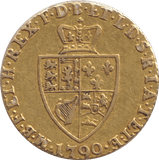 1790 GOLD HALF GUINEA ( VF ) - GUINEAS - Cambridgeshire Coins