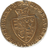 1790 GOLD ONE GUINEA ( GVF ) EX MOUNT - Guineas - Cambridgeshire Coins