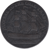 1790 HALFPENNY TOKEN LONDON & SOUTH SHIELDS - HALFPENNY TOKENS - Cambridgeshire Coins