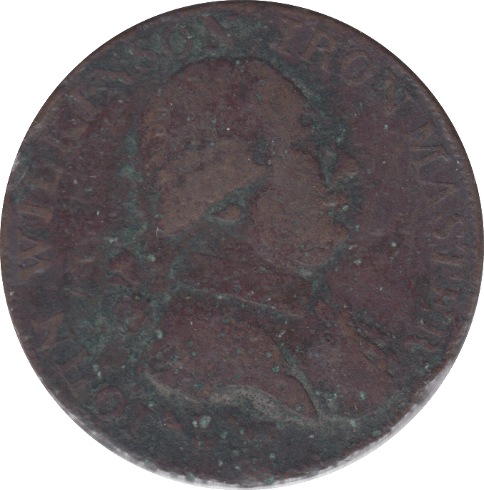 1790 WILKINSON HALFPENNY TOKEN - Halfpenny - Cambridgeshire Coins