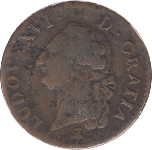 1791 FRANCE ONE SOL - WORLD COINS - Cambridgeshire Coins