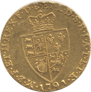 1791 GOLD GUNIEA ( VF ) - GUINEAS - Cambridgeshire Coins