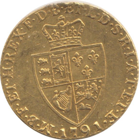 1791 GOLD GUNIEA ( VF ) - GUINEAS - Cambridgeshire Coins