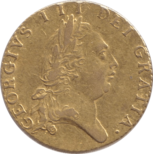 1791 GOLD HALF GUINEA ( AUNC ) - GUINEAS - Cambridgeshire Coins