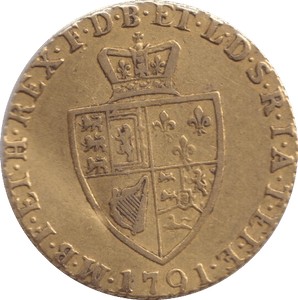 1791 GOLD HALF GUINEAS ( GF ) - GUINEAS - Cambridgeshire Coins