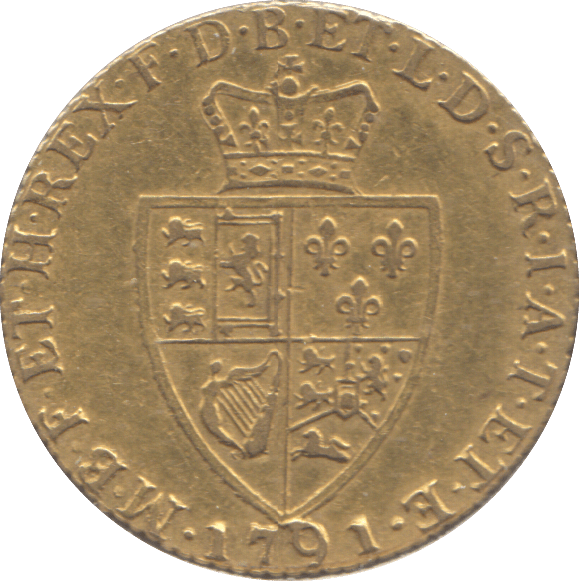 1791 GOLD ONE GUINEA ( GF ) - GUINEAS - Cambridgeshire Coins