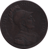 1791 HALF PENNY TOKEN SOUTHAMPTON - HALFPENNY TOKEN - Cambridgeshire Coins