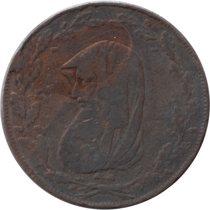 1791 HALFPENNY TOKEN ANGELSEY RNG CYPER DRUID - HALFPENNY TOKENS - Cambridgeshire Coins