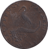 1791 HALFPENNY TOKEN BIRMINGHAM - HALFPENNY TOKEN - Cambridgeshire Coins