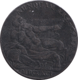 1791 HALFPENNY TOKEN GLASGOW - HALFPENNY TOKEN - Cambridgeshire Coins