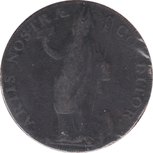 1791 HALFPENNY TOKEN NORWICH - HALFPENNY TOKEN - Cambridgeshire Coins